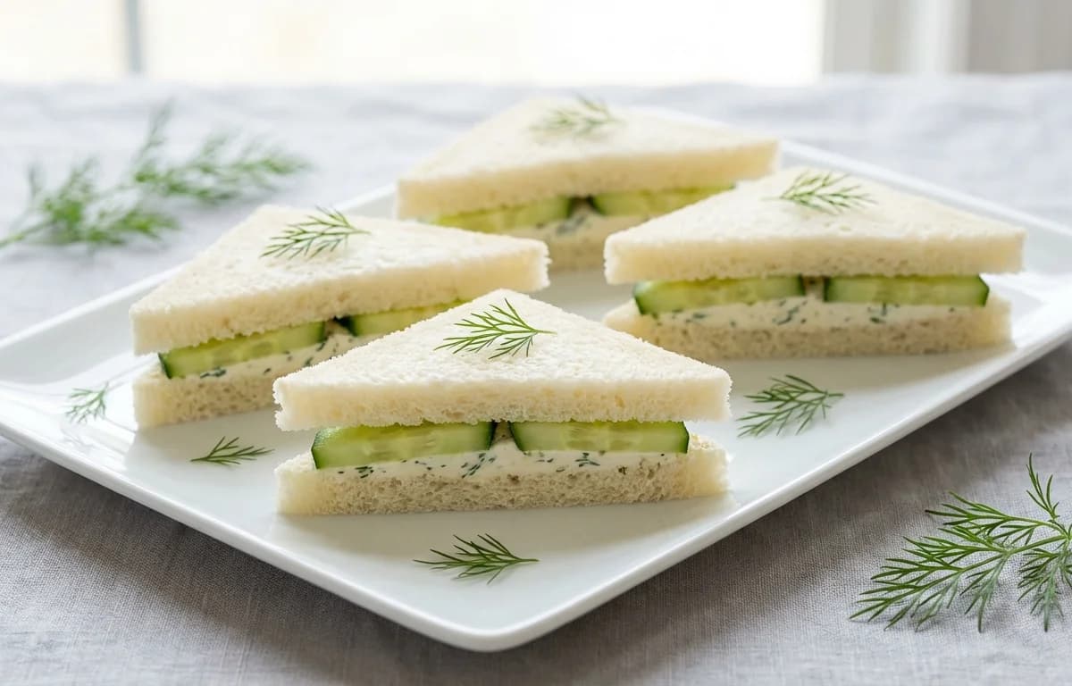 Cucumber Tea Sandwiches