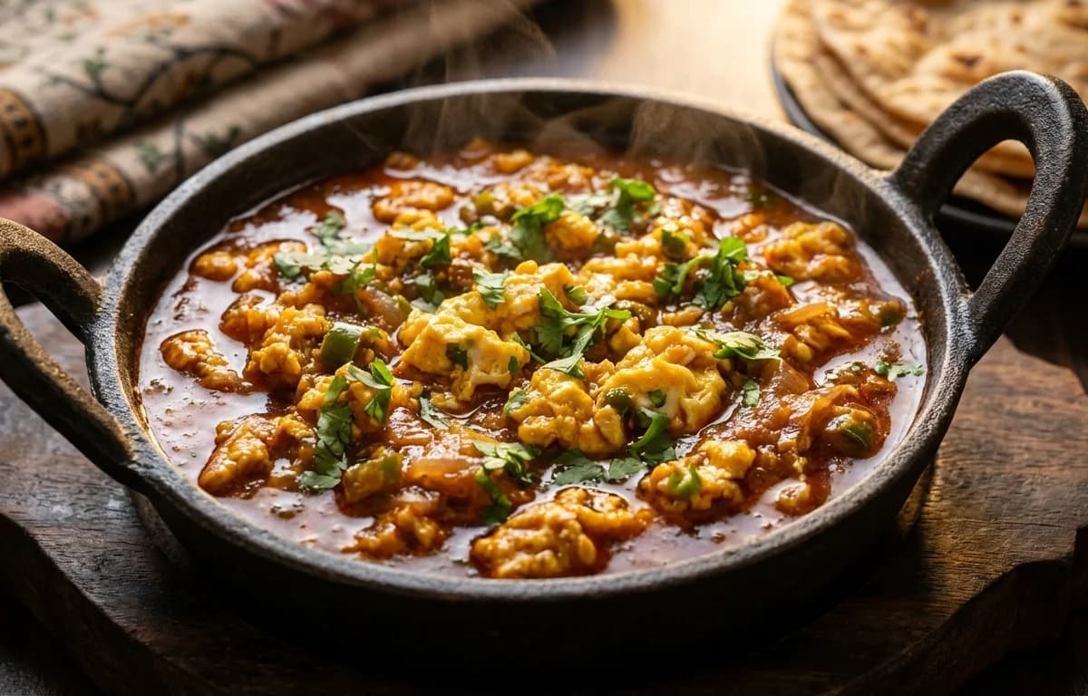 Egg Bhurji Gravy