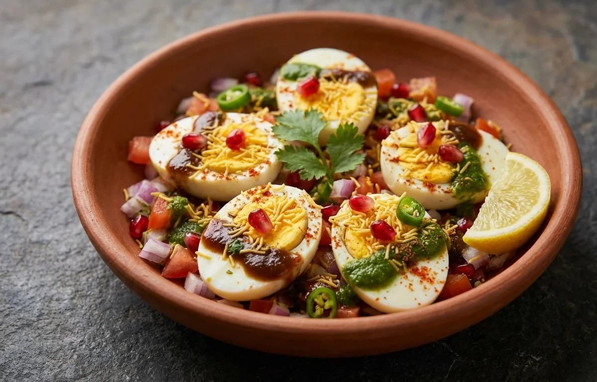 Egg Chaat