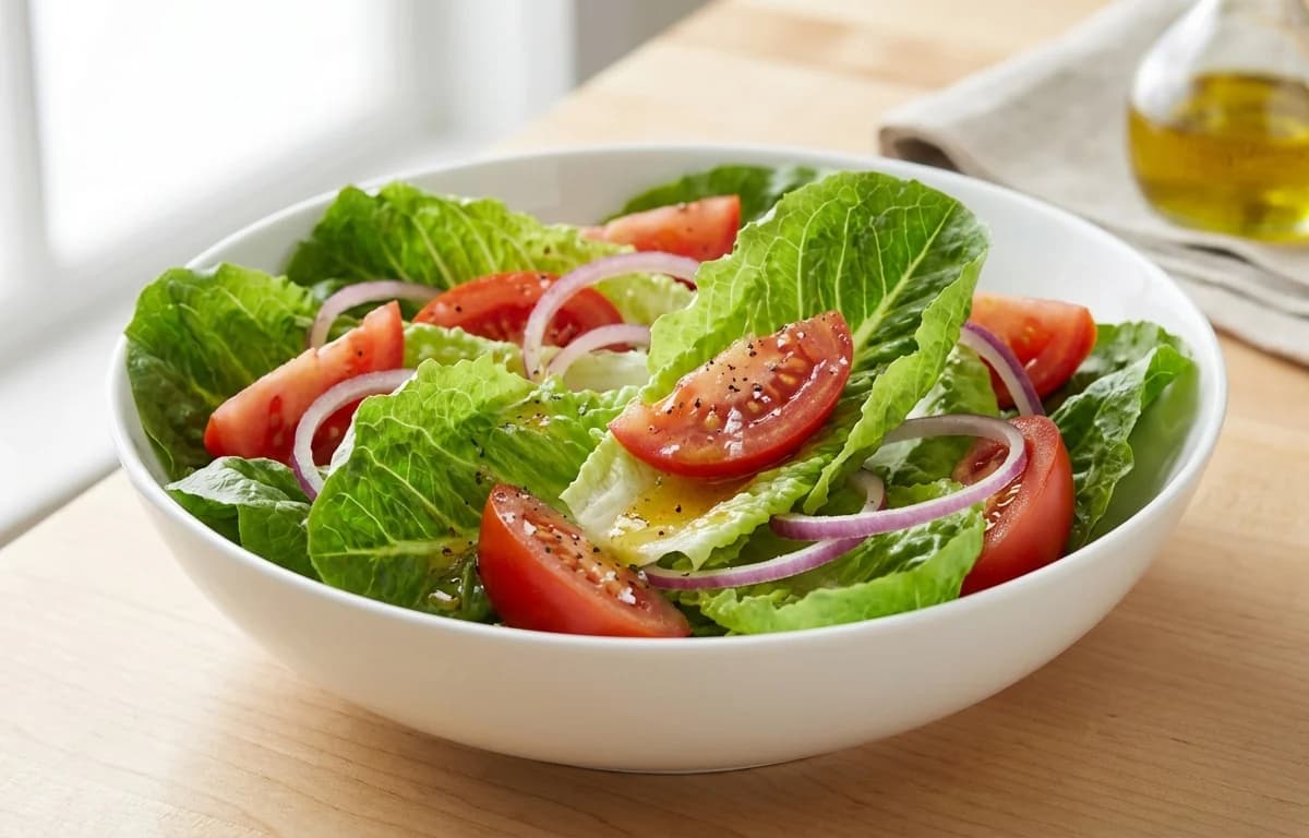Lettuce and Tomato Salad