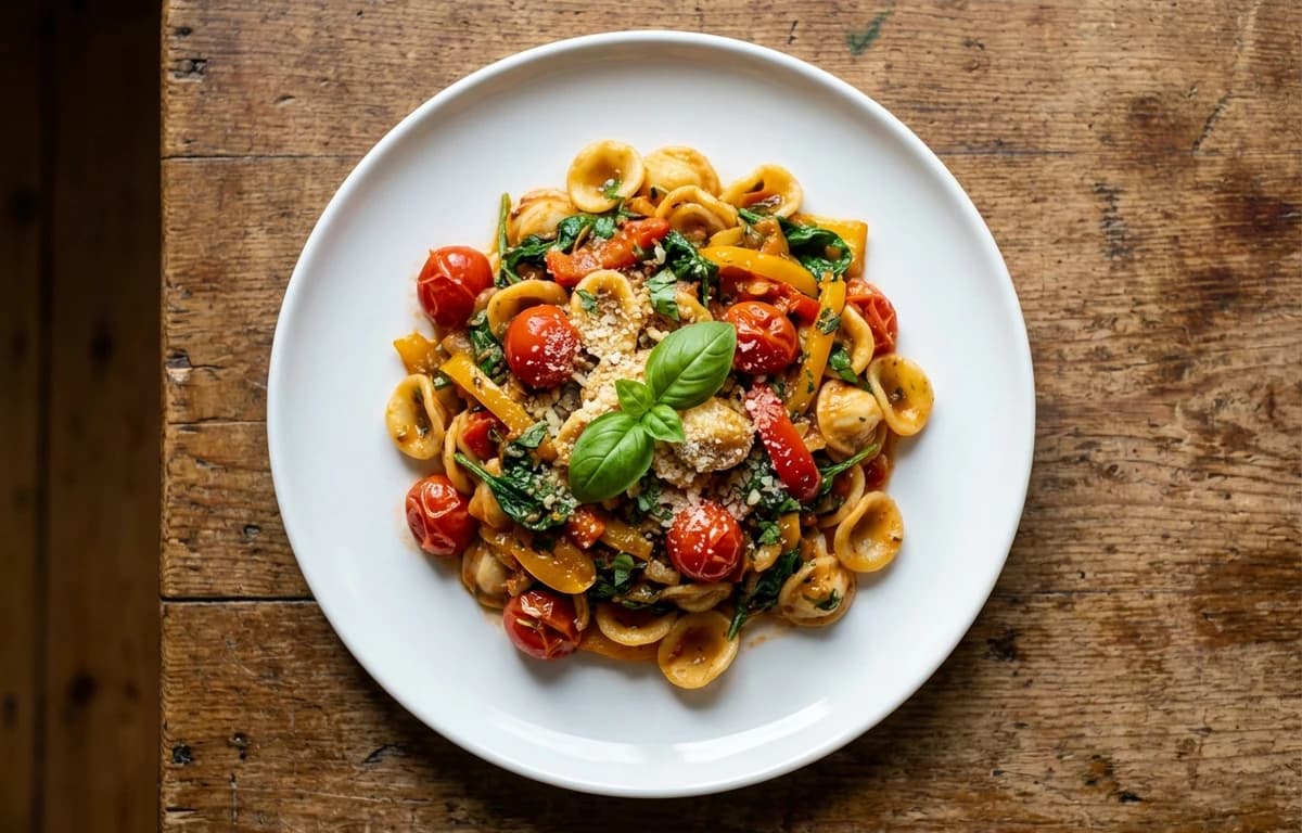 One-Pot Pasta with Vegetables