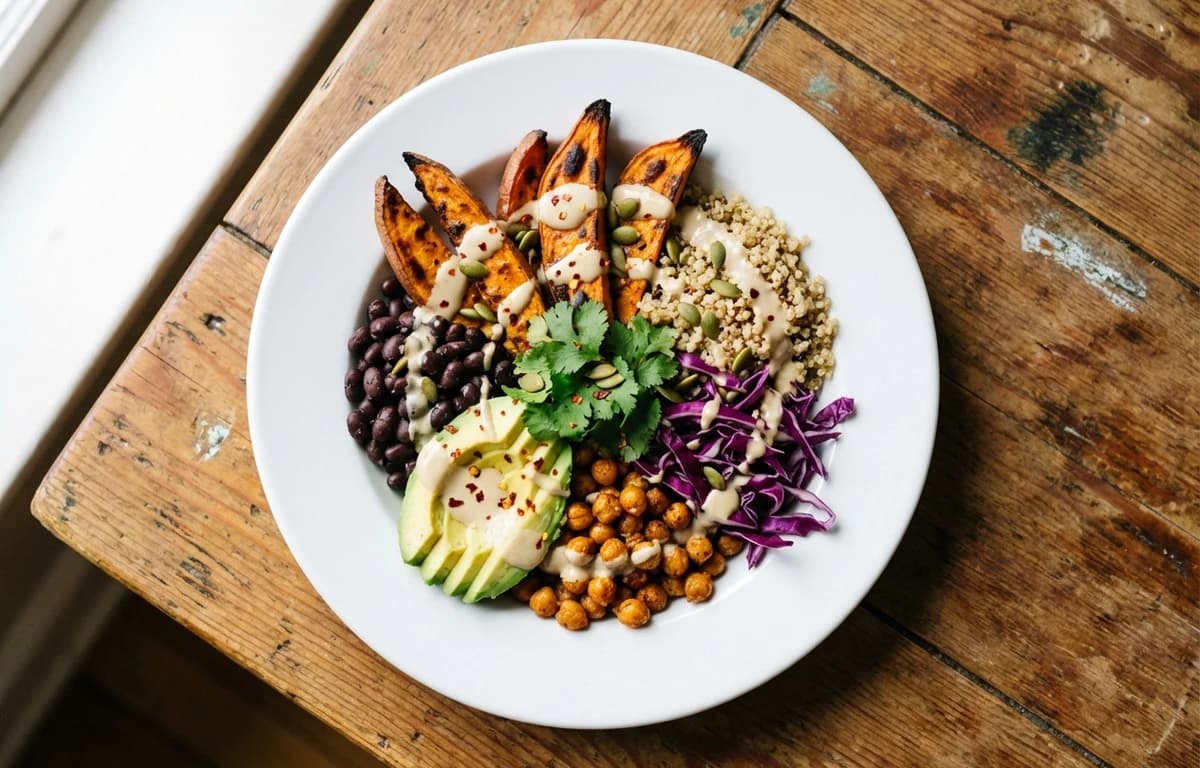 Roasted Sweet Potato Bowl
