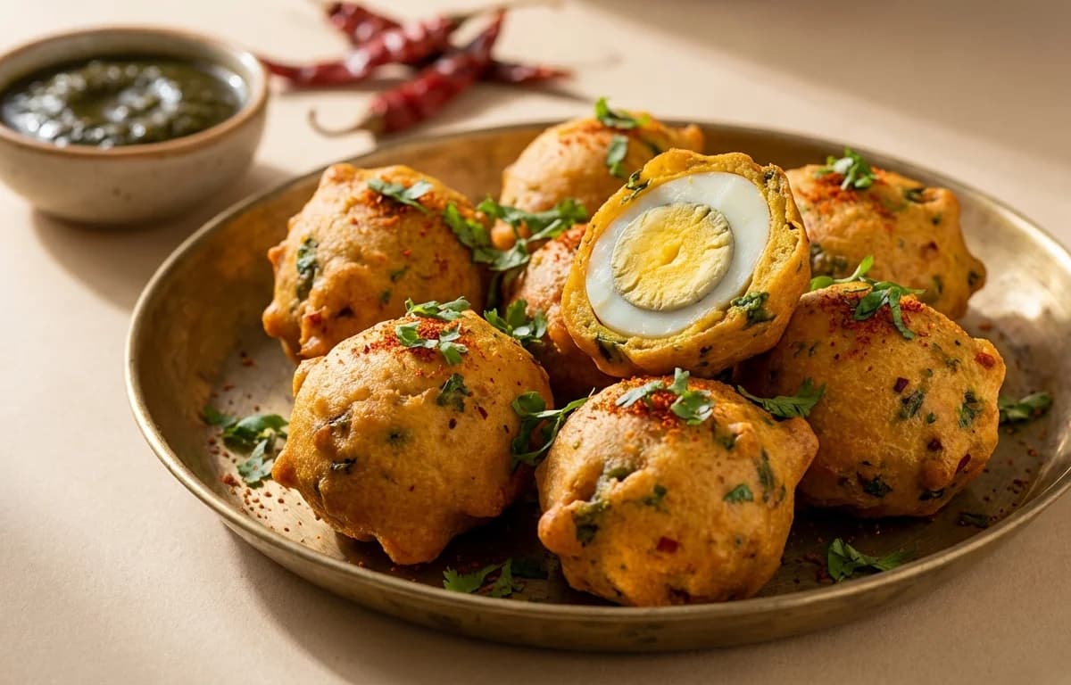 Masala Egg Pakora