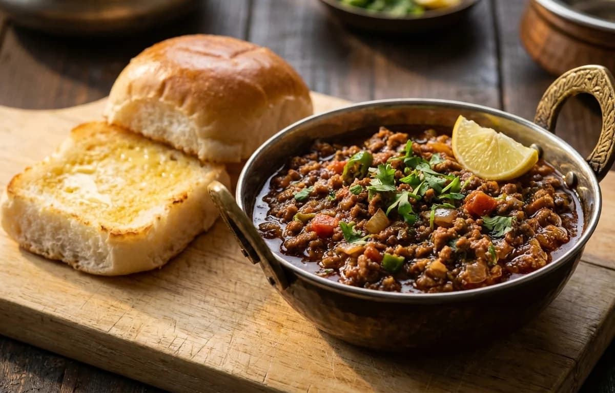 Mutton Keema Pav