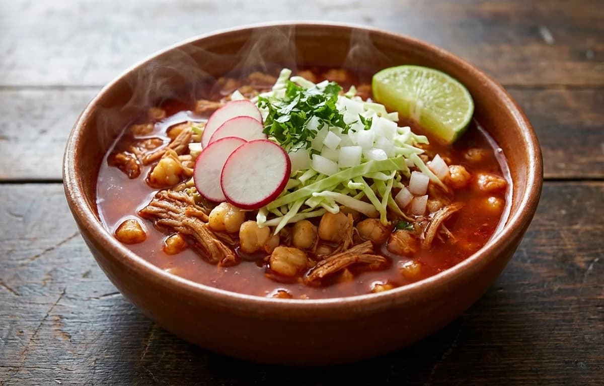 Pozole Rojo with Pork