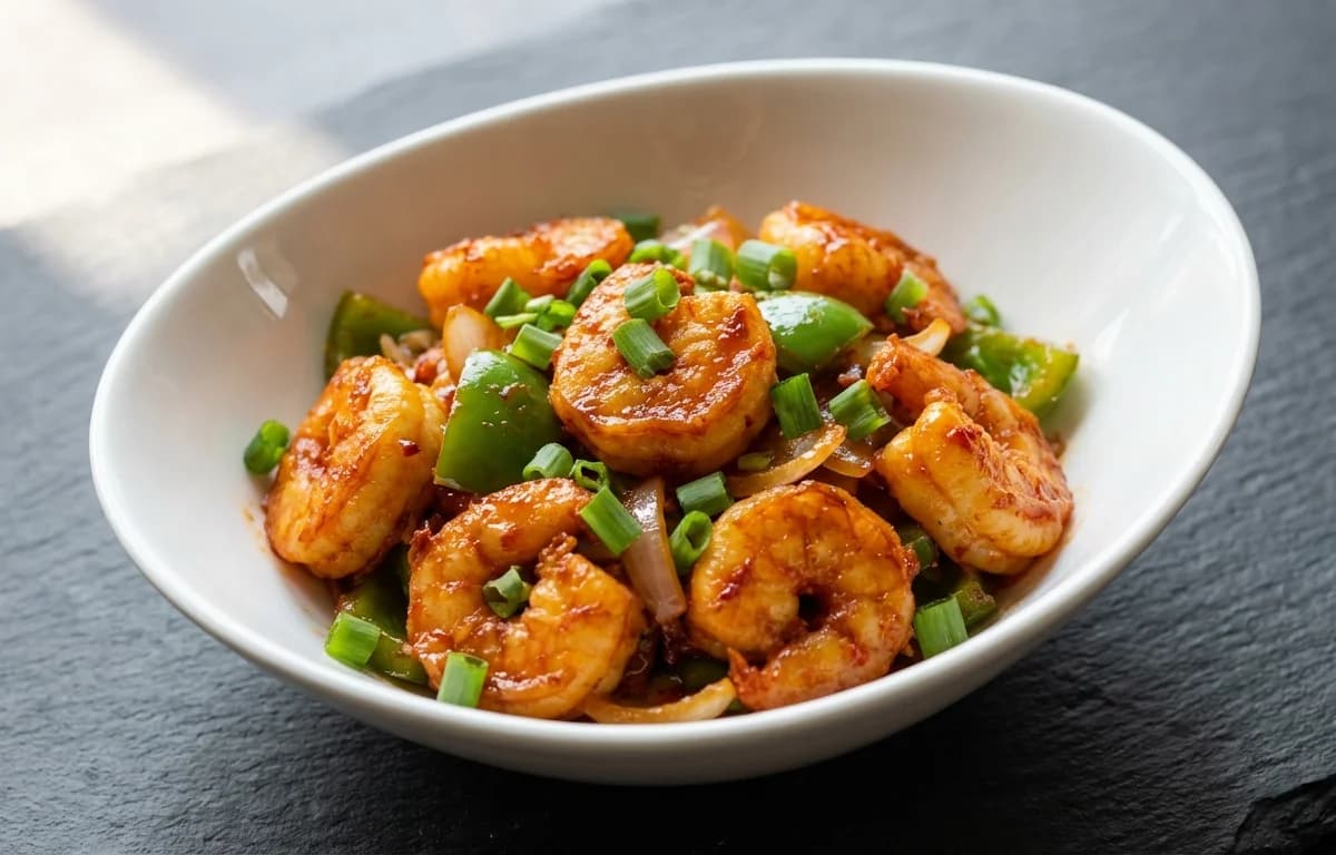 Prawn Schezwan Dry
