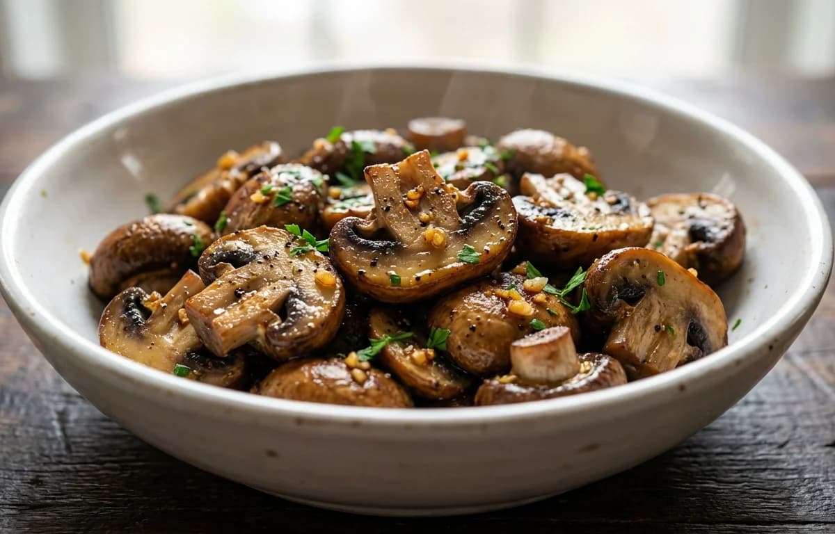 Sauteed Mushrooms with Garlic and Herbs